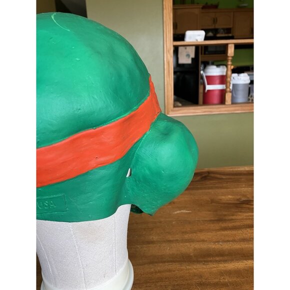 Teenage Mutant Ninja Turtles TMNT Raphael Rubber Mask 1989 Mirage Studios - Picture 12 of 16